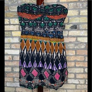 XXI Strapless Casual Dress